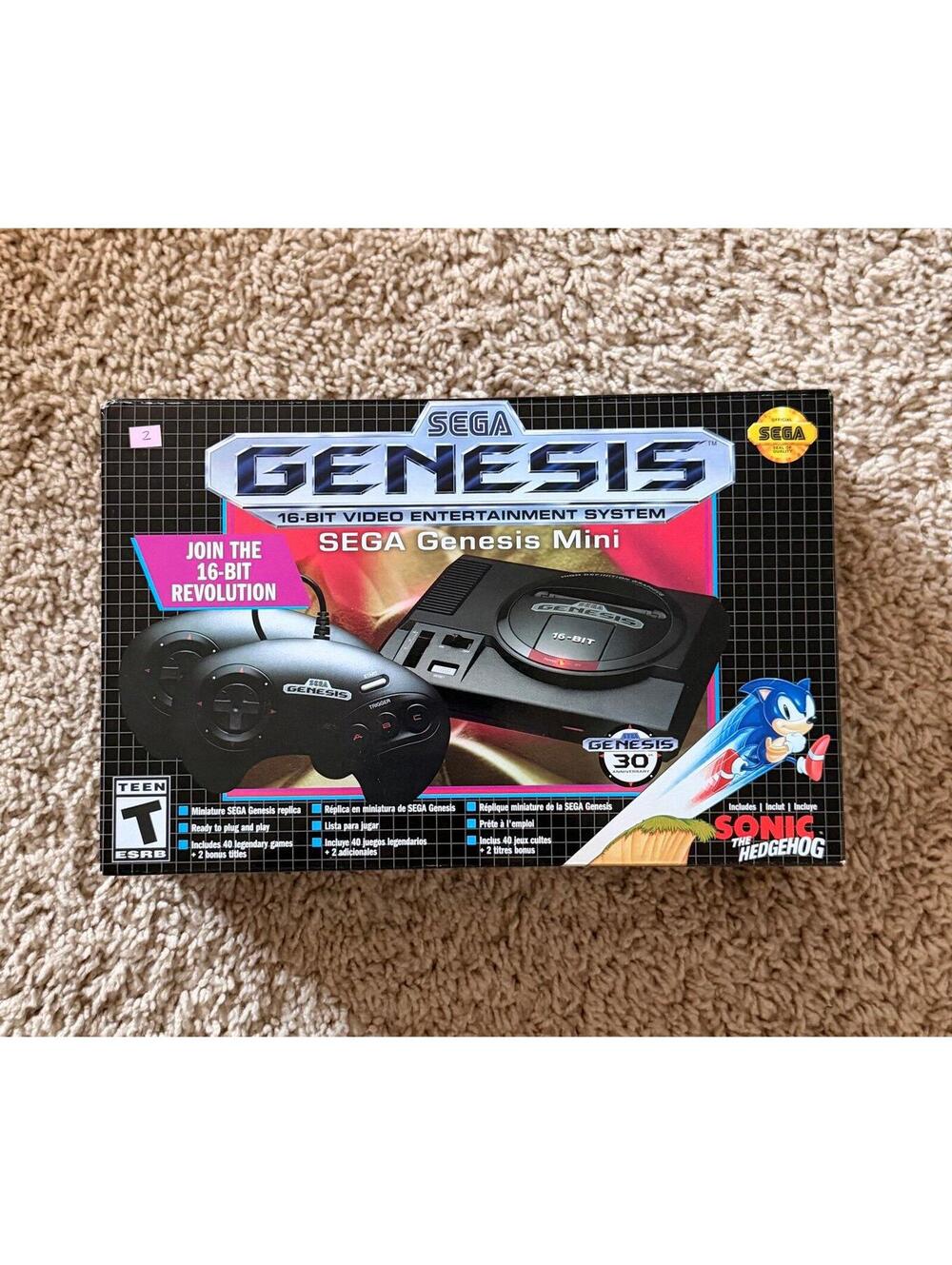 Sega Genesis Mini console